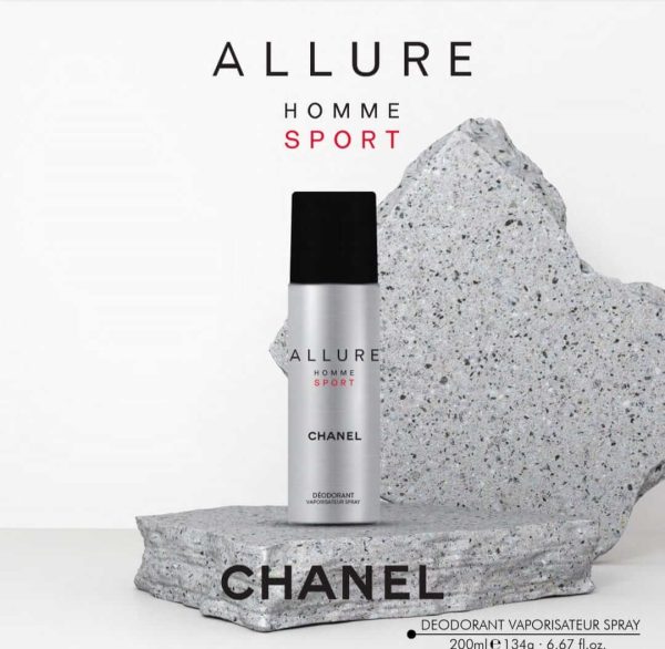 Chanel Allure Homme Sport Erkek Deodorant 200 ML - Görsel 2