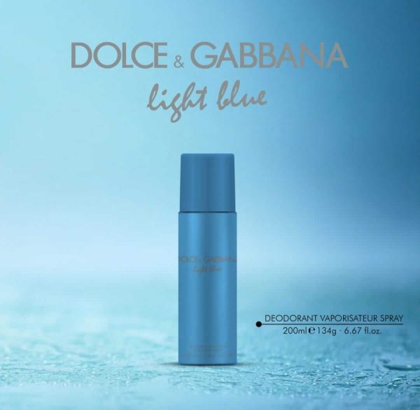 Dolce Gabbana Light Blue Kadın Deodorant 200 ML - Görsel 2